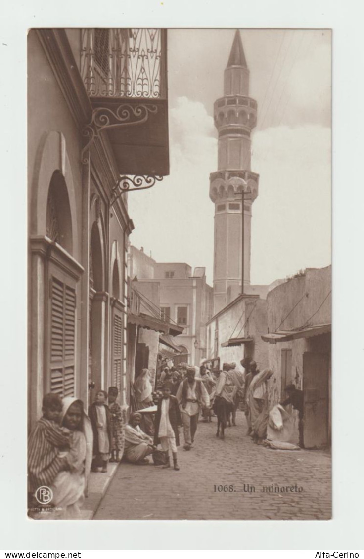 TRIPOLI:  UN  MINARETO  -  FOTO  -  FP - Islam