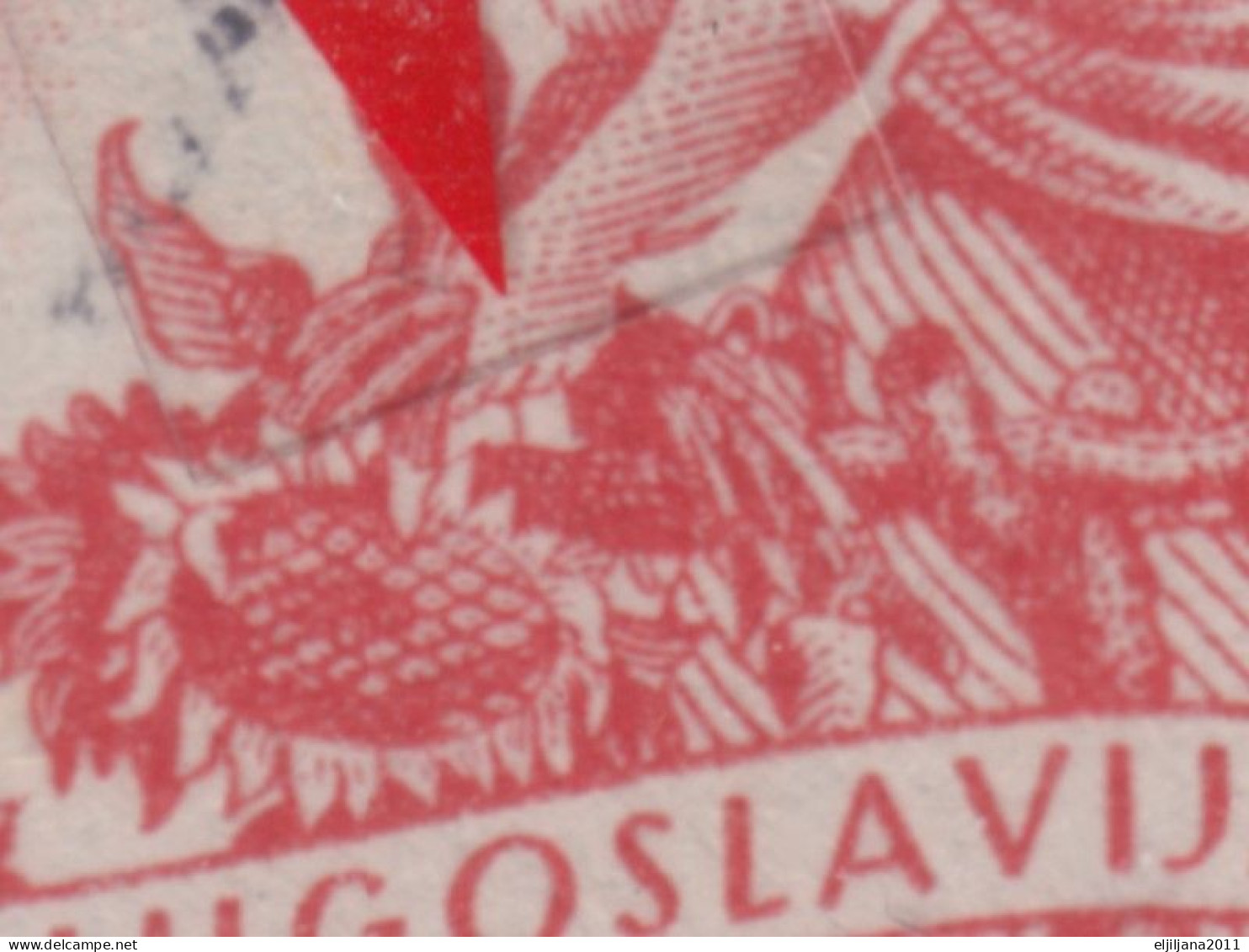 ⁕ Yugoslavia 1952 ⁕ Local Economy Mi.723 ⁕ 51v Used Type I. 15v & Type II, Shades, Some Nice Postmark & Errors- See Scan - Oblitérés