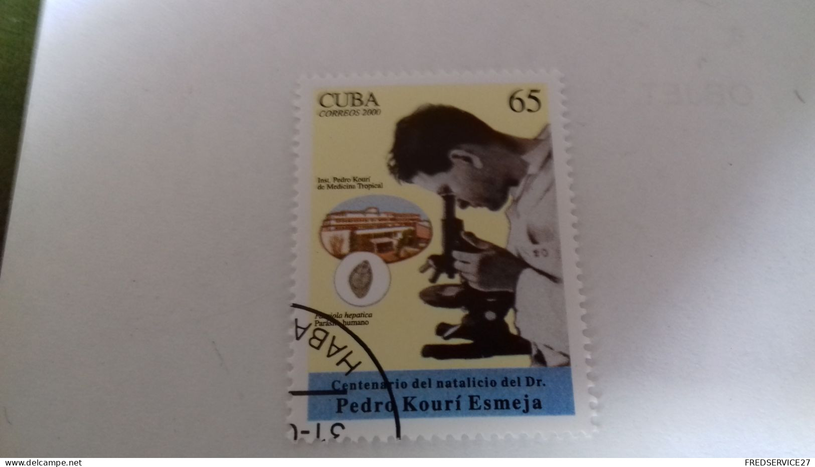 AB/ TIMBRE CUBA 2000 - Gebraucht