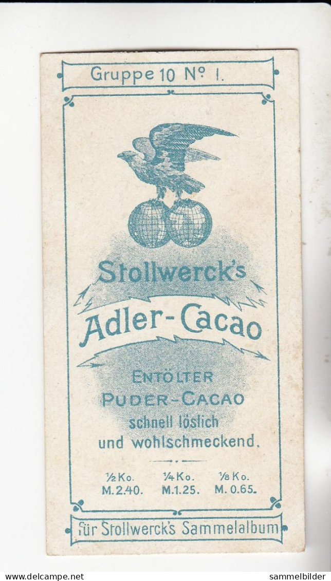 Stollwerck Album No 1  Deutsche Staatsmänner Fürst Hohenlohe Reichskanzler  Gruppe 10 #1 Von 1897 - Stollwerck