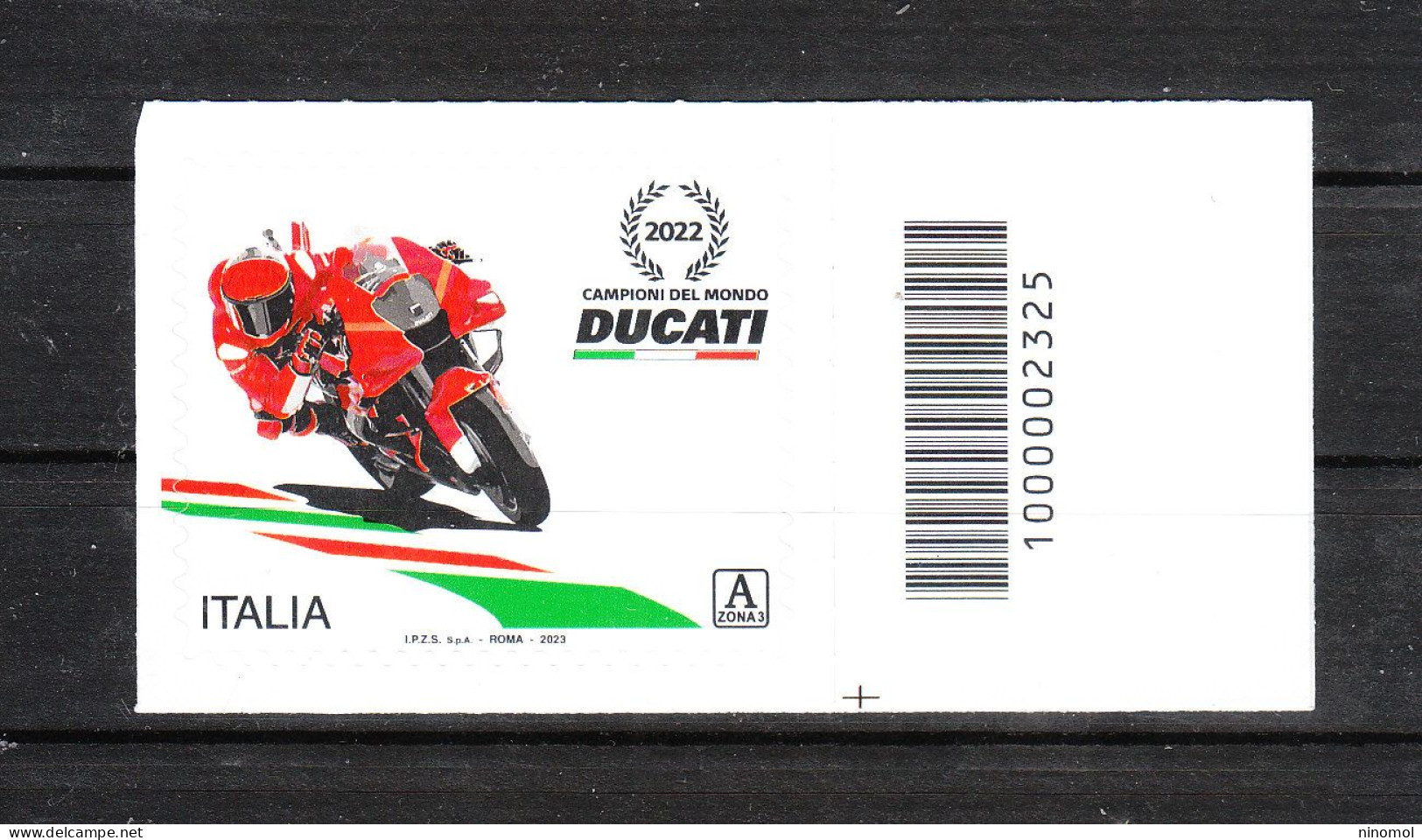 Italia   -  2023. Barre. La Moto Ducati. MNH - Motorbikes