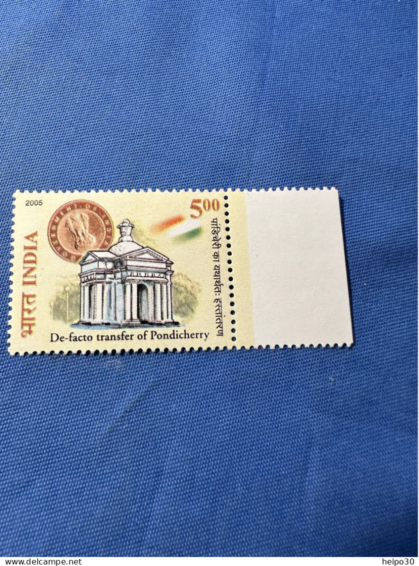 India 2005 Michel 2119 Pndicherry 50 Jahre - Unused Stamps