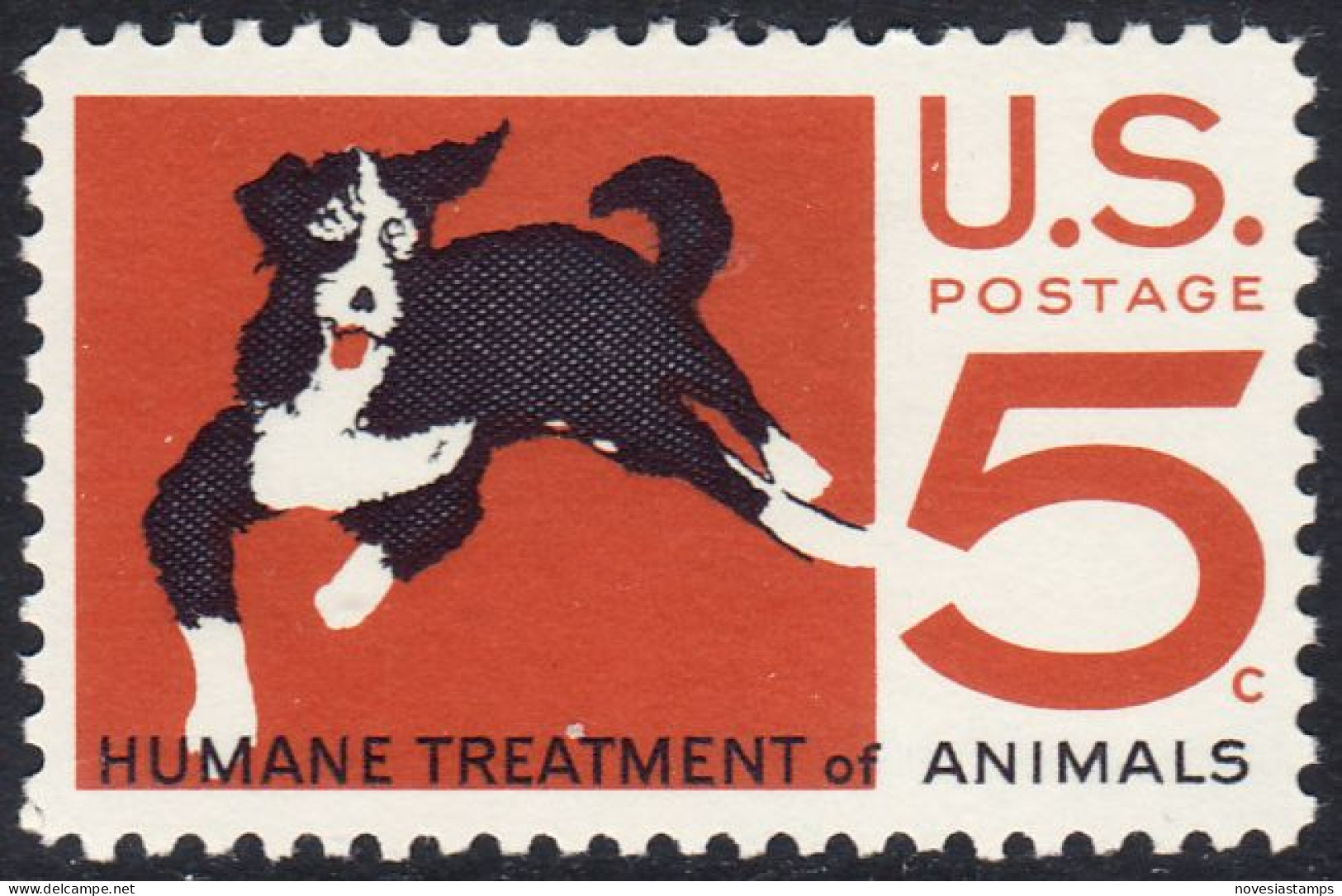 !a! USA Sc# 1307 MNH SINGLE (a2) - Treatment Of Animals - Nuovi