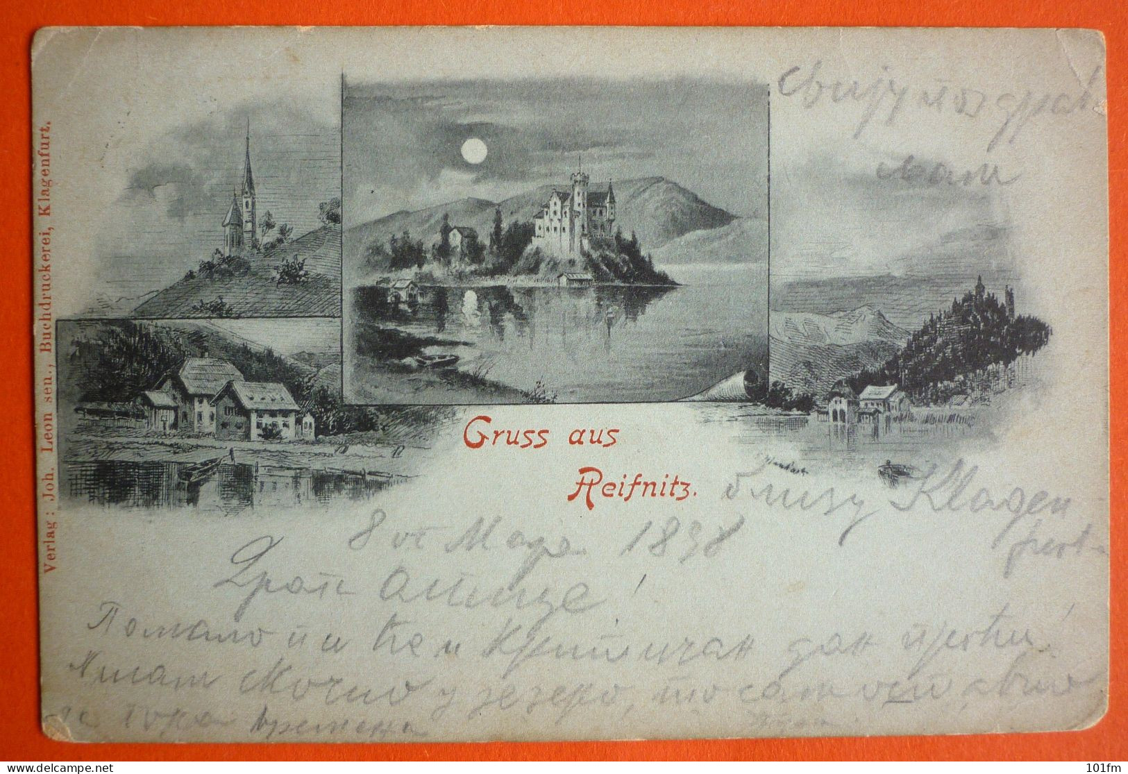 AUSTRIA - CARINTHIA - MARIA WORTH, GRUSS AUS REIFNITZ 1898 - Maria Wörth