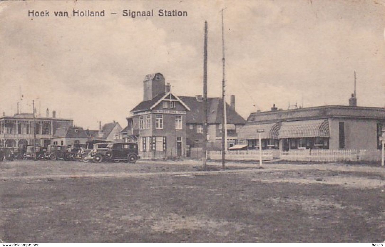 485346Hoek Van Holland, Signaal Station. 1936. (zie Hoeken En Randen)  - Hoek Van Holland