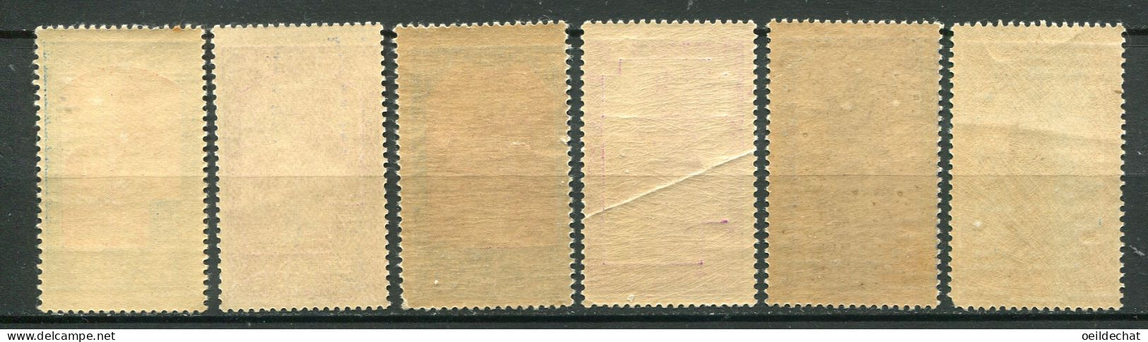 26325 Soudan N°61, 67, 73, 80, 82/3** Dentels 13 1/2 X 14  1931-38  B/TB - Unused Stamps