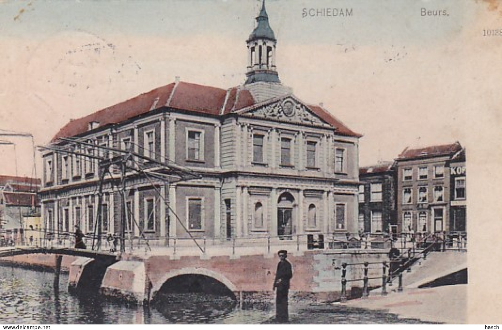 485360Schiedam, Beurs. 1910.   - Schiedam