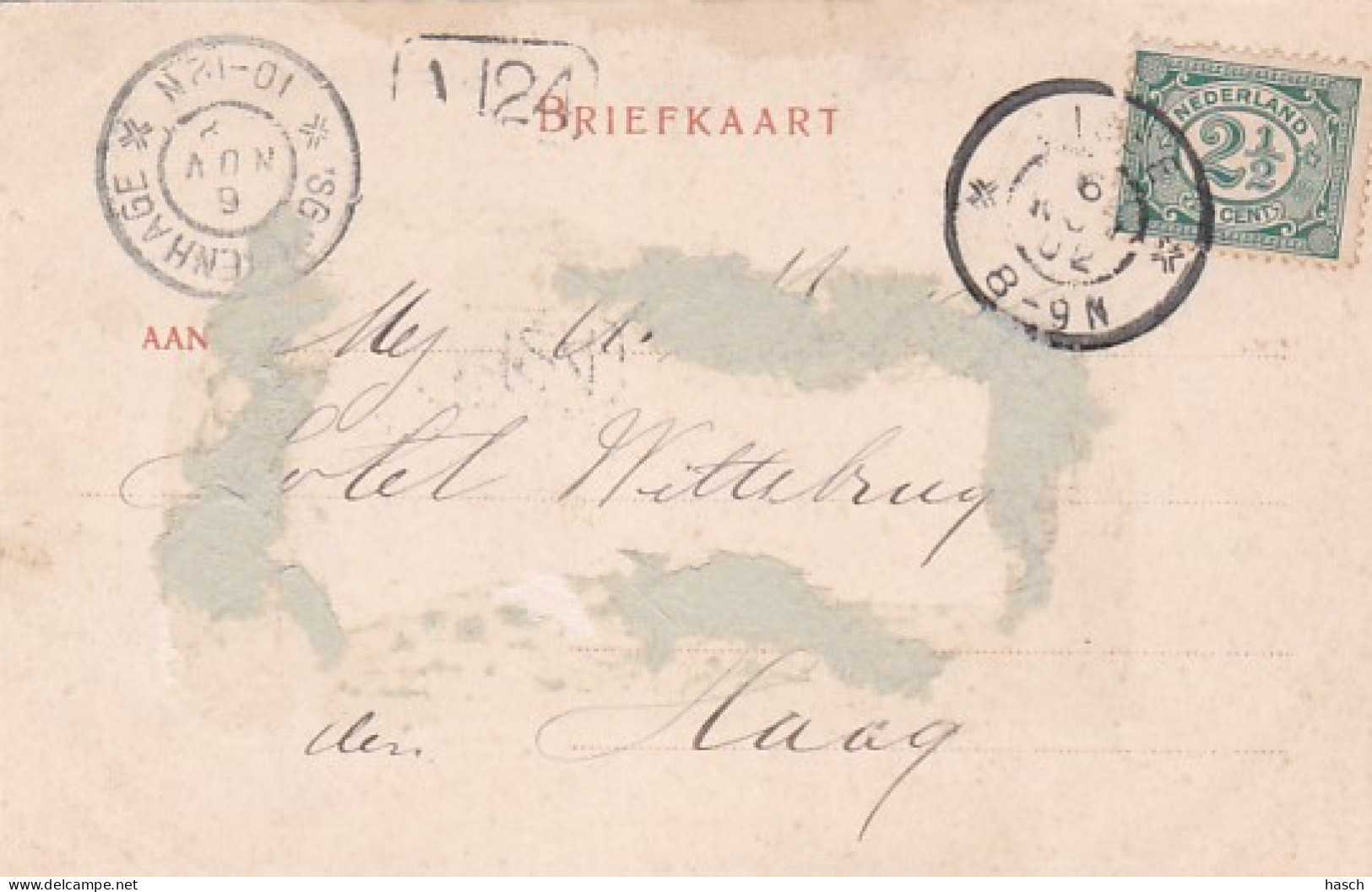 485369Lisse, Vierkant. 1902. (Zie Achterkant)  - Lisse