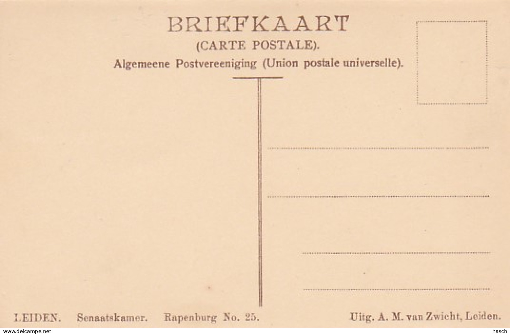 485372Leiden, Senaatskamer.  - Leiden