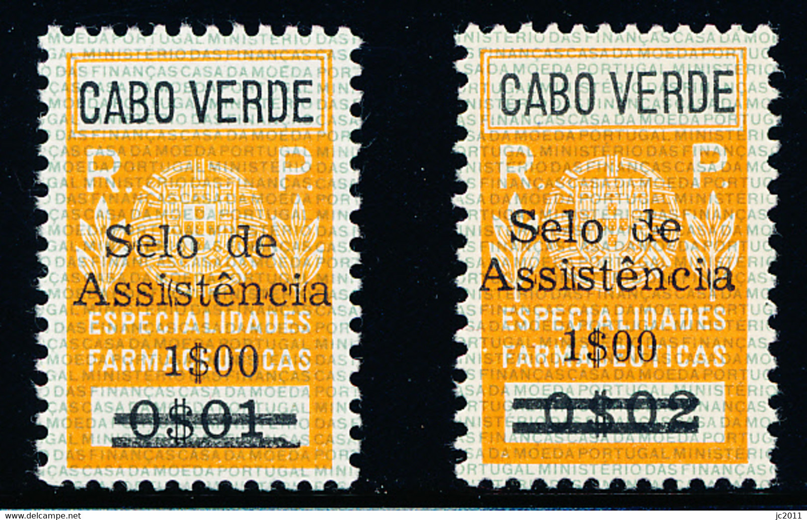 Cabo Verde - 1967 - Charaty Tax / Especialidades Farmacêuticas - MNH - Cape Verde