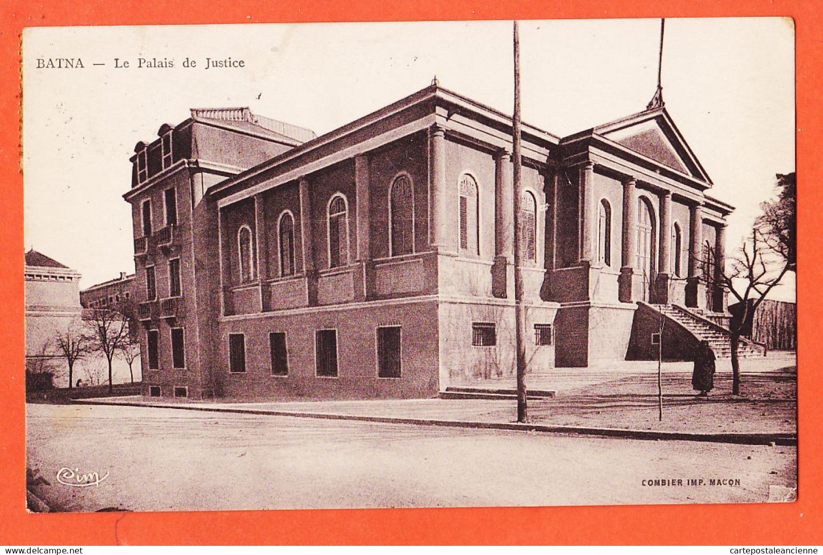 36380 / ⭐ BATNA Algérie Le Palais De Justice 1938 à Suzanne VIEU Sainte Colombe Par Lacapelle  Edition COMBIER CIM - Batna