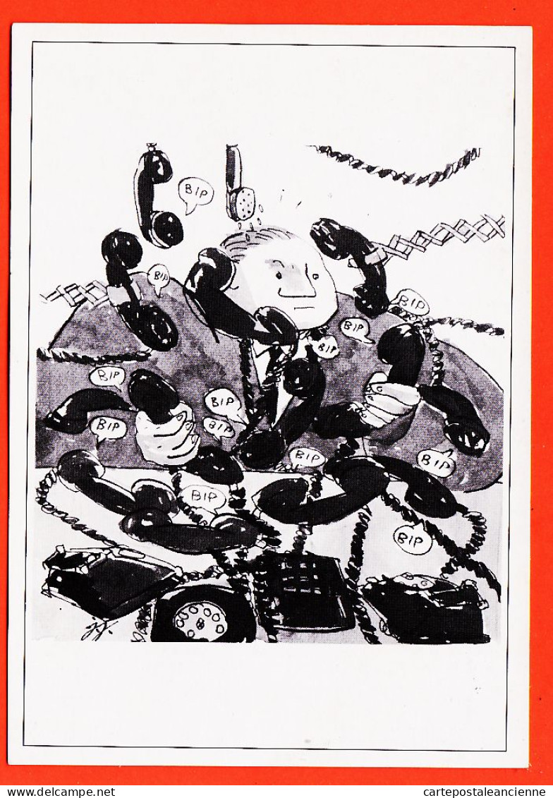 36304 / ⭐ Jeux MESSAGES Pour Votre REPONDEUR TELEPHONIQUE Illustration Joëlle JOLIVET 1988 Edito-Service Genève - Cartes à Jouer