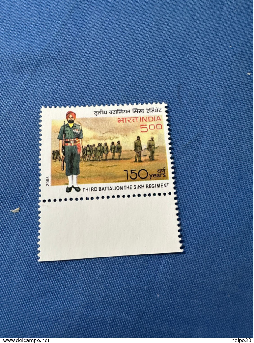 India 2005 Michel 2123 Bataillon Des Shikh Regiments MNH - Ungebraucht