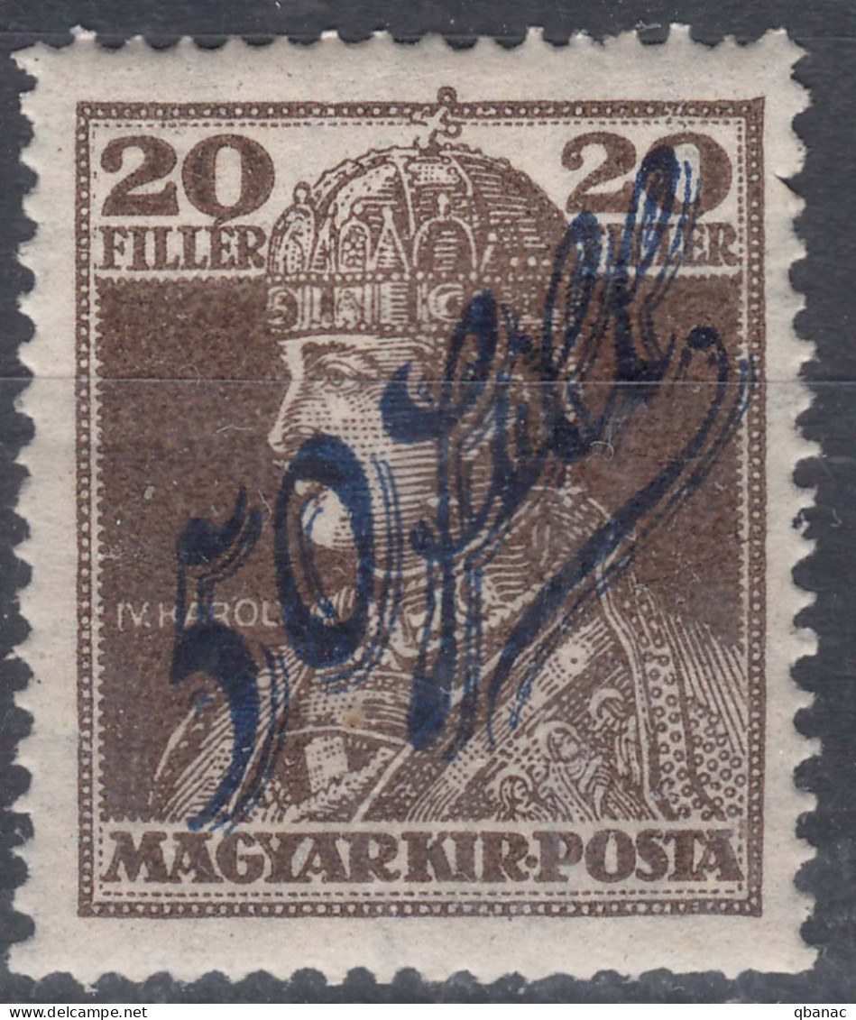 Hungary Temesvar 1919, Serbian Zone Mi#4 Mint Hinged - Temesvár