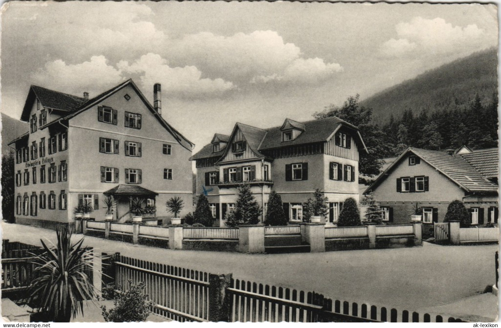 Ansichtskarte Bad Teinach-Zavelstein Kurheim Walkdfrieden 1955 - Bad Teinach