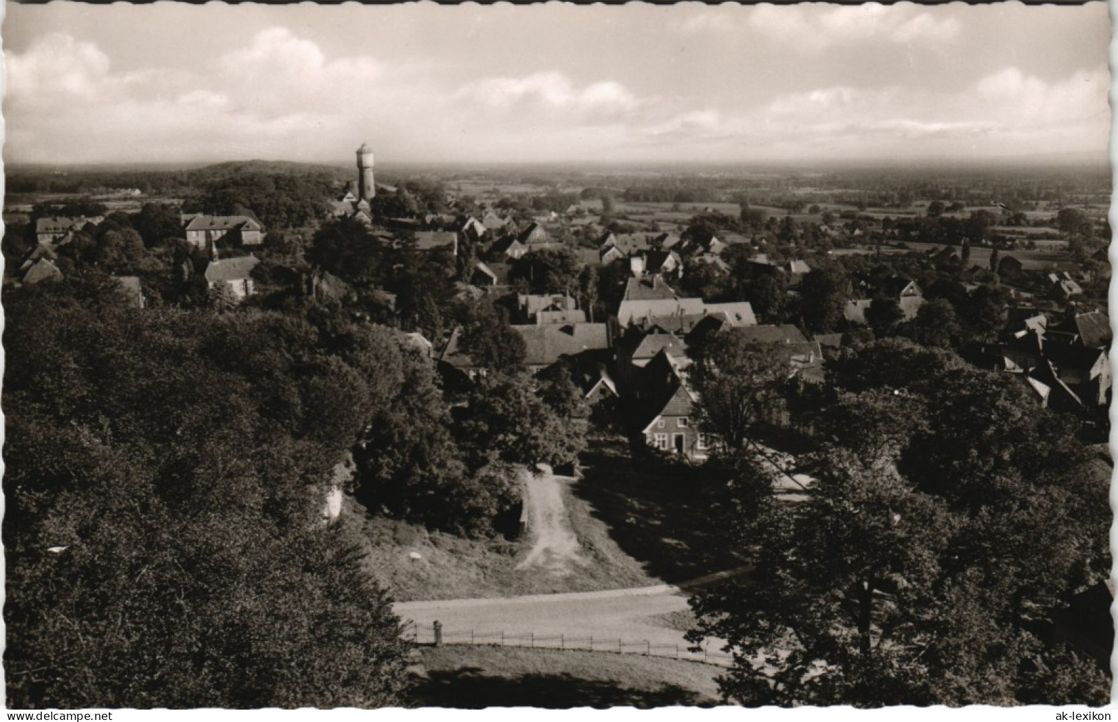 Ansichtskarte Bad Bentheim Blick Vom Schloßturm 1968 - Bad Bentheim