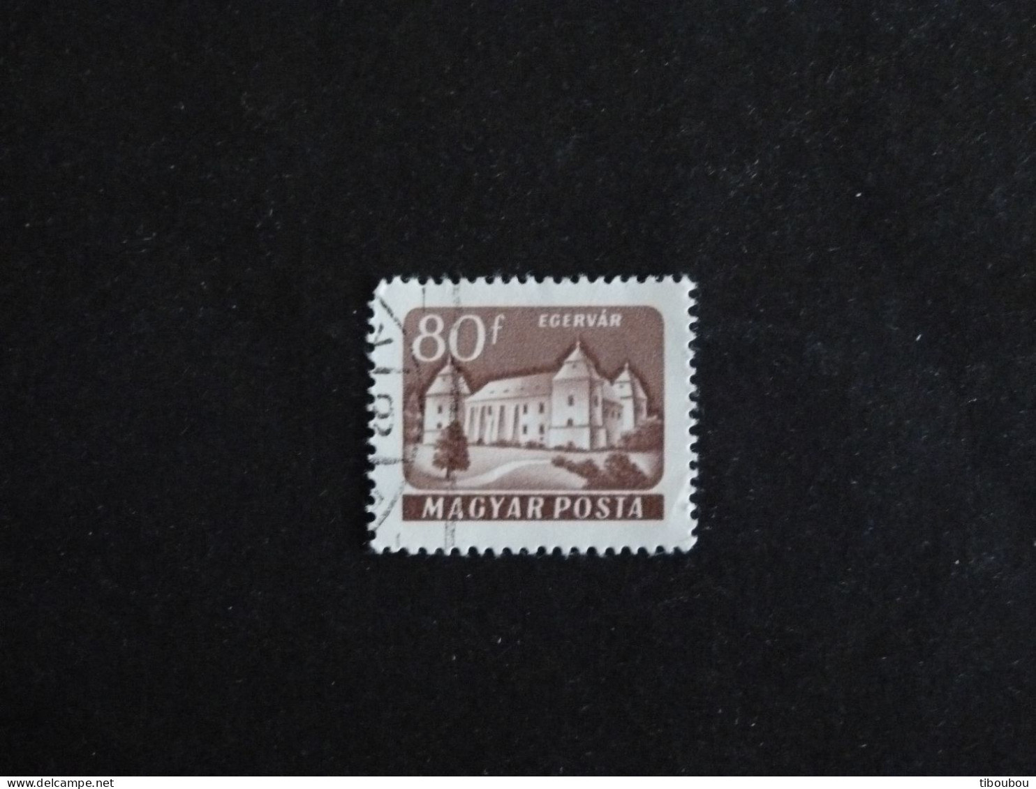 HONGRIE HUNGARY MAGYAR YT 1339A OBLITERE - CHATEAU DE EGERVAR - Usati