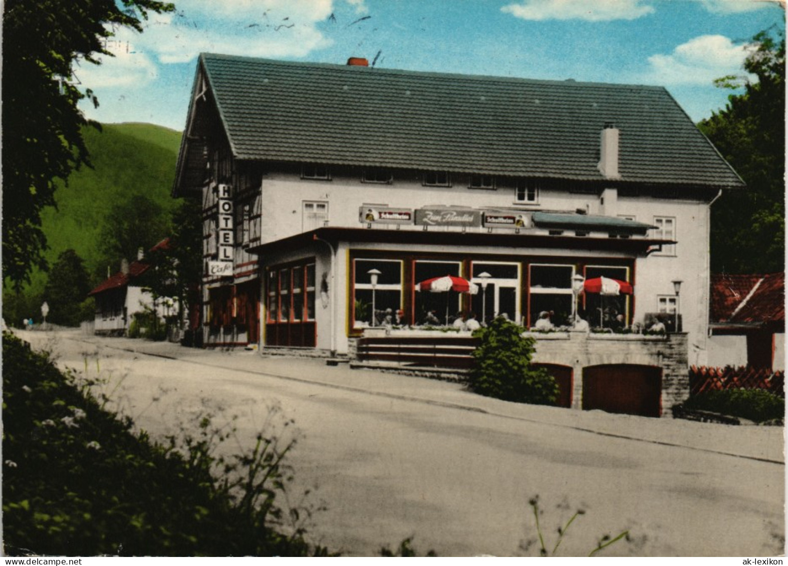 Ansichtskarte Herzberg (Harz) Harzhotel Zum Paradies 1973 - Herzberg