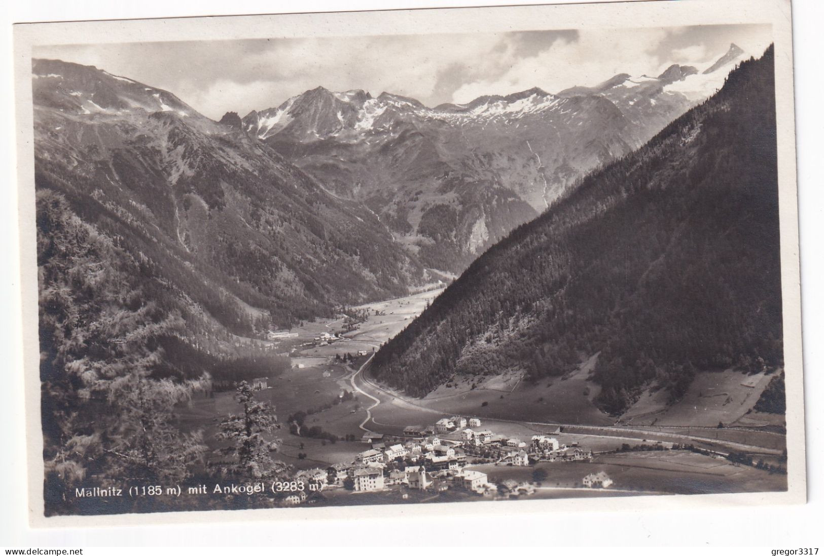 E5159) MALLNITZ - Mit Ankogel - Tolle FOTO AK - Mallnitz