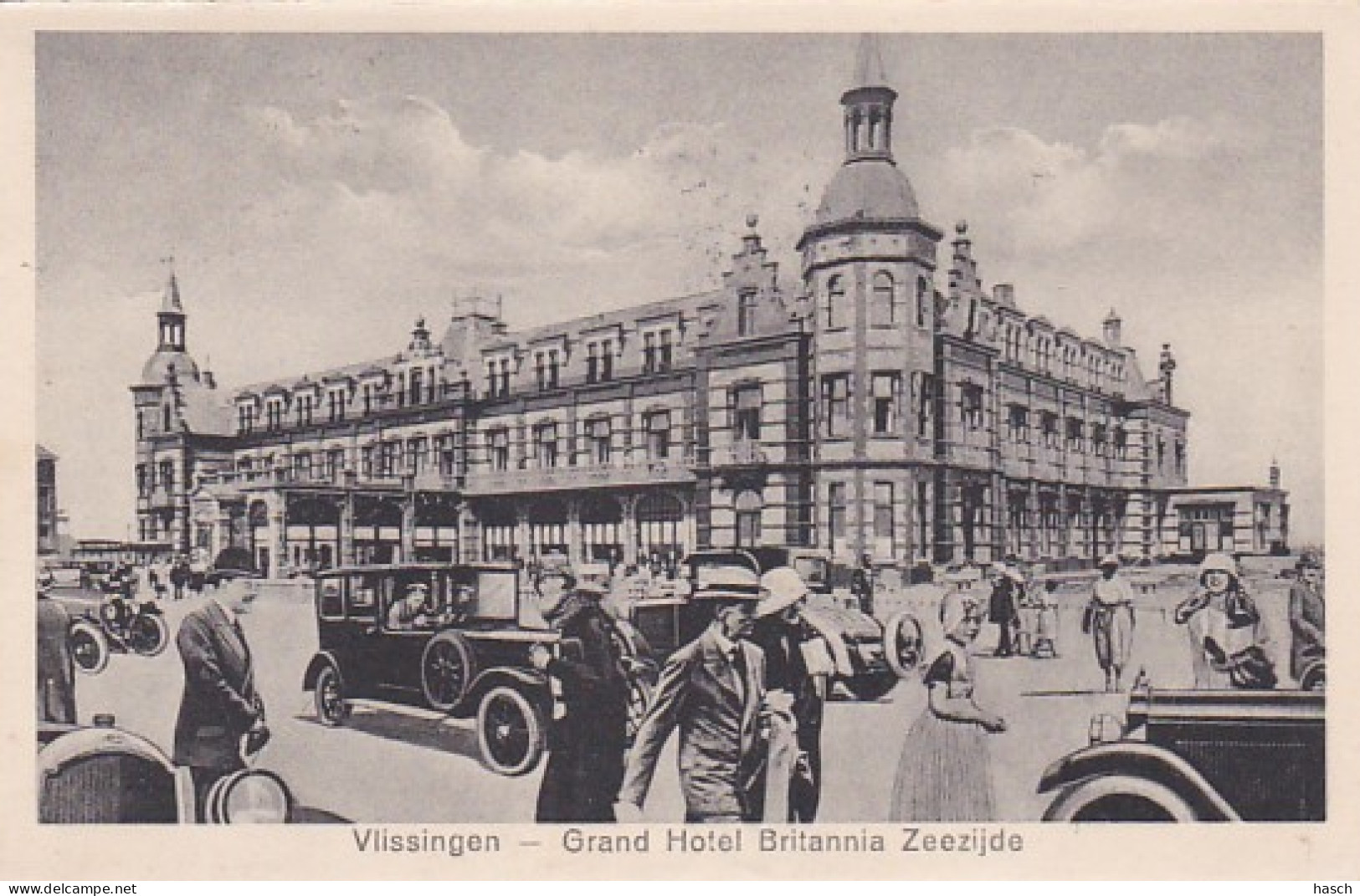 485528Vlissingen, Grand Hotel Britannia Zeezijde.  - Vlissingen