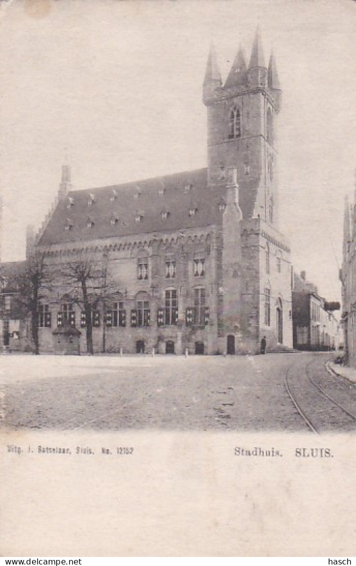 485594Sluis, Stadhuis. (Zie Hoeken) - Sluis