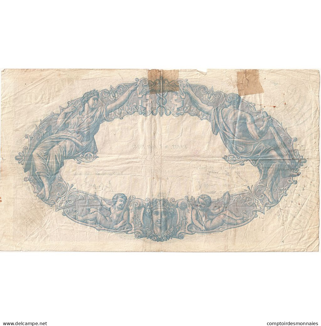 France, 500 Francs, Bleu Et Rose, 1924, L.765, TB, Fayette:30.28, KM:66j - 500 F 1888-1940 ''Bleu Et Rose''