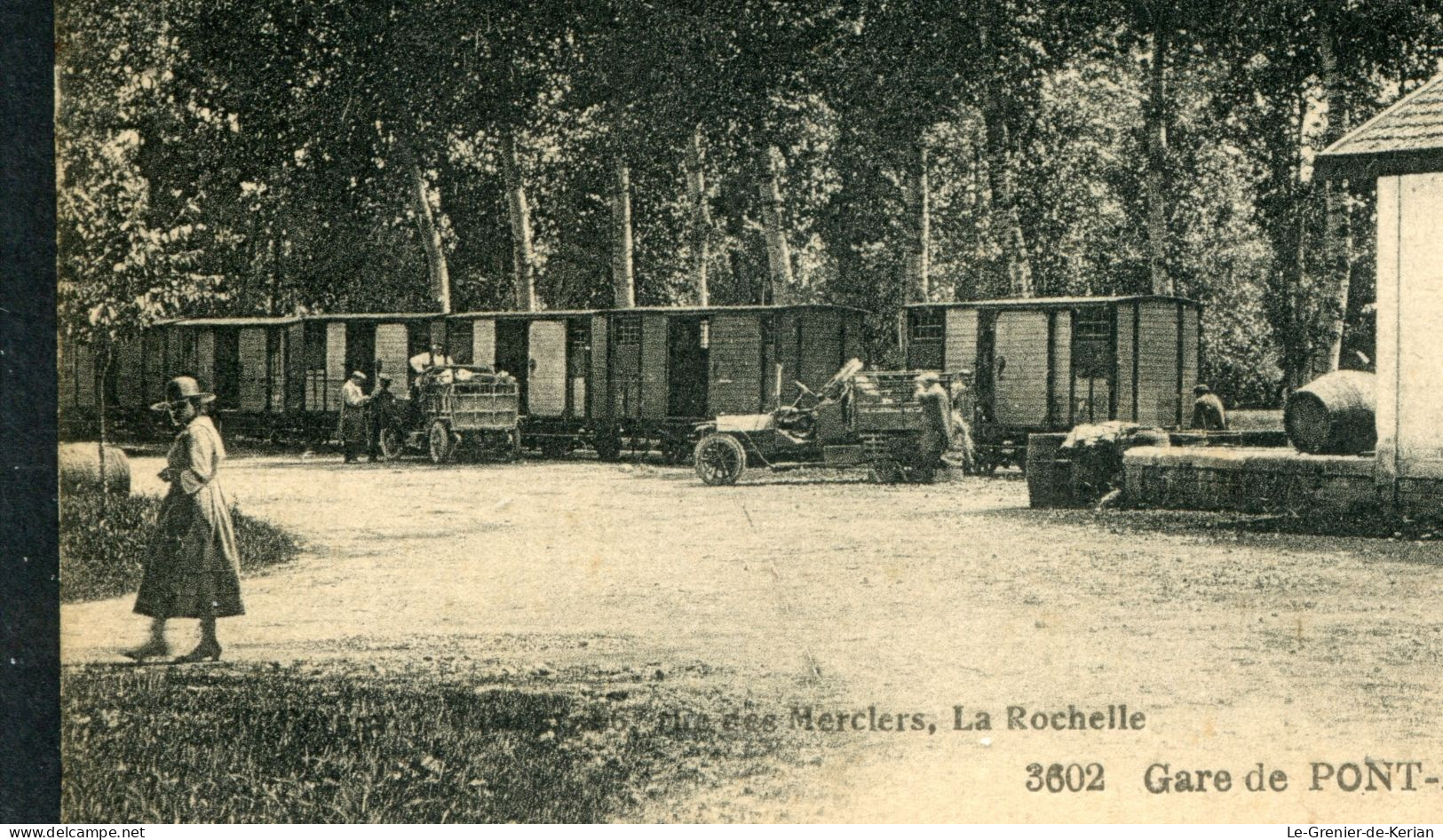 Gare De Pont-l'Abbé-d'Arnoult - N°3602 - Voir 2 Scans & Descriptif - Pont-l'Abbé-d'Arnoult