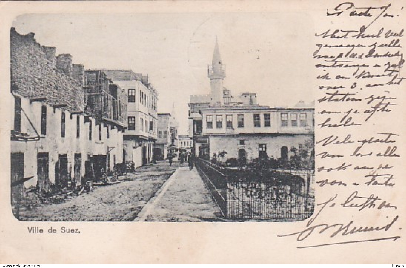 485733Ville De Suez. 1905.  - Suez