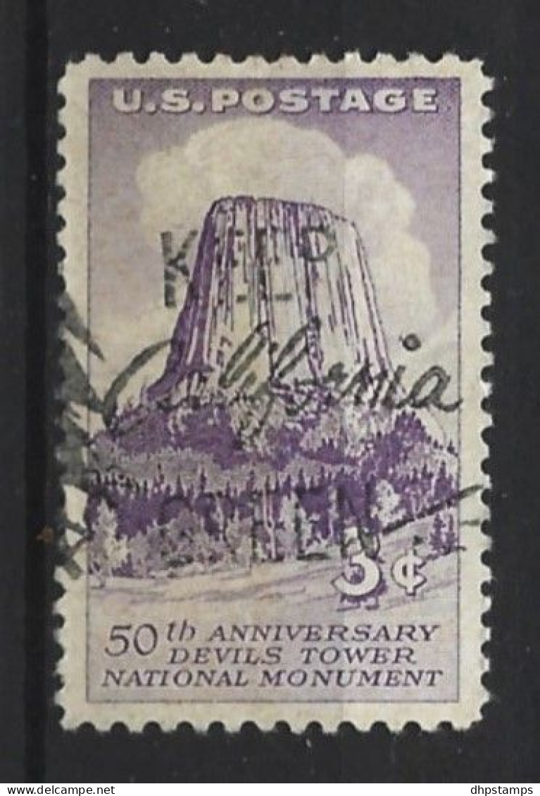 USA 1956 Devils Tower Y.T.  621 (0) - Oblitérés