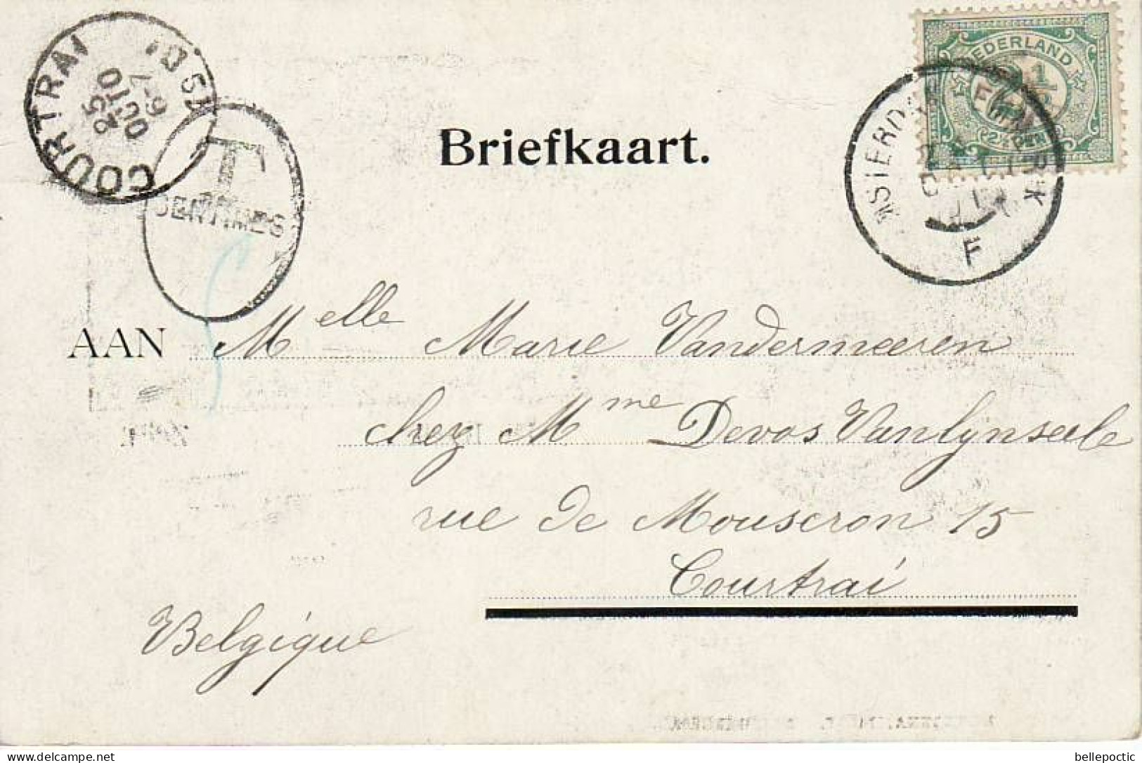 PK  De Breul Zeist Ed. Hoekstra Driebegen 1901 - Zeist