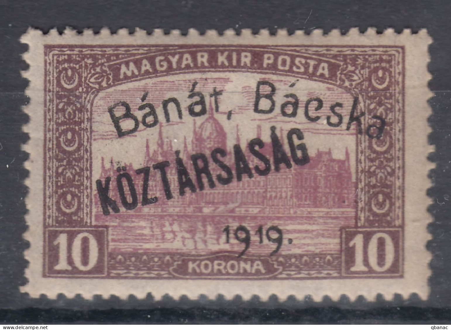 Hungary Banat Bacska 1919 Mi#34 Mint Never Hinged - Banat-Bacska