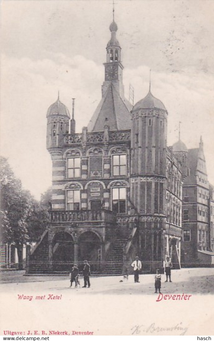 4858176Deventer, Waag En Ketel. 1904.  - Deventer