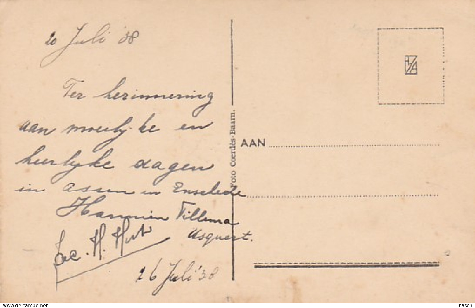 4858206Assen, Sanatorium ,,port Natal''. 1938  - Assen