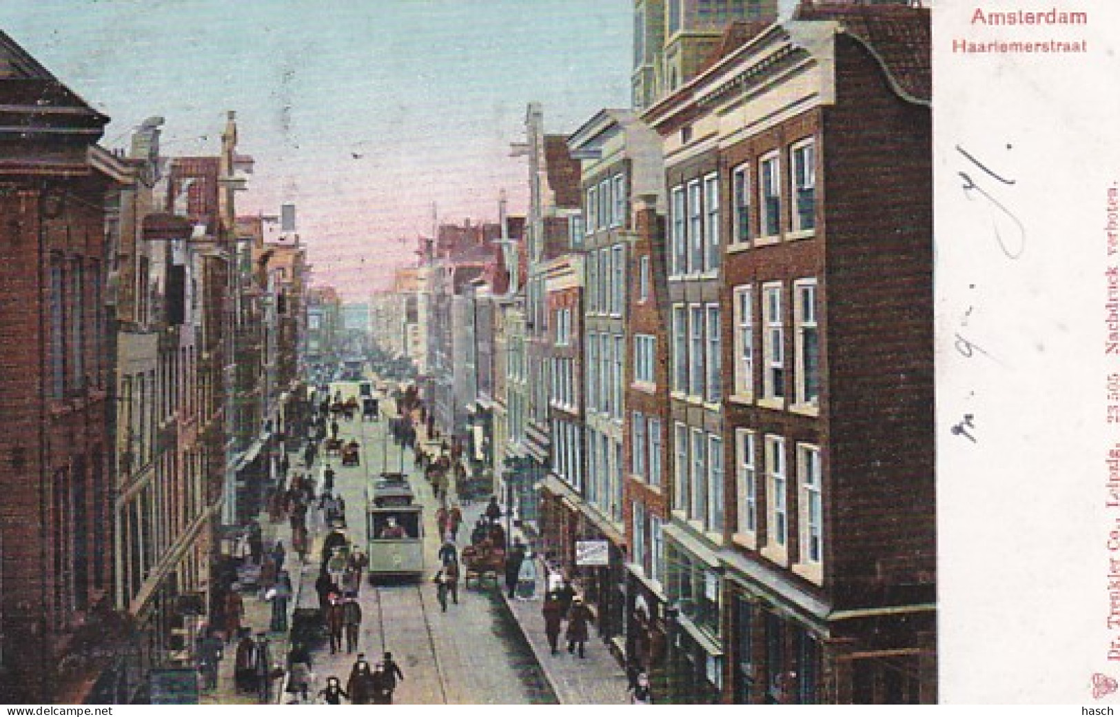4858210Amsterdam, Haarlemmerstraat. 1904.  - Amsterdam