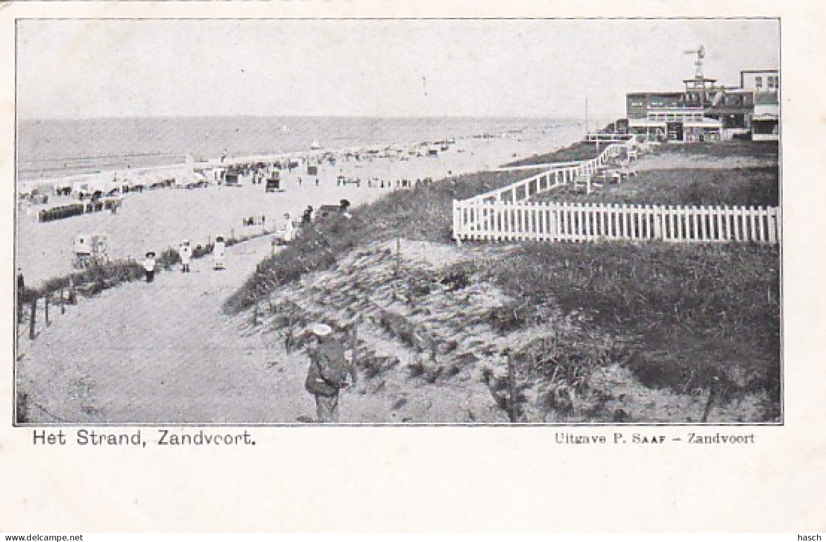 4858245Zandvoort, Het Strand 1904.  - Zandvoort