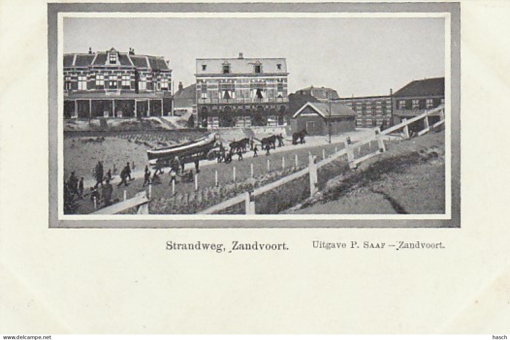 4858252Zandvoort,  Strandweg 1904. (kanten Afgeknipt?)  - Zandvoort