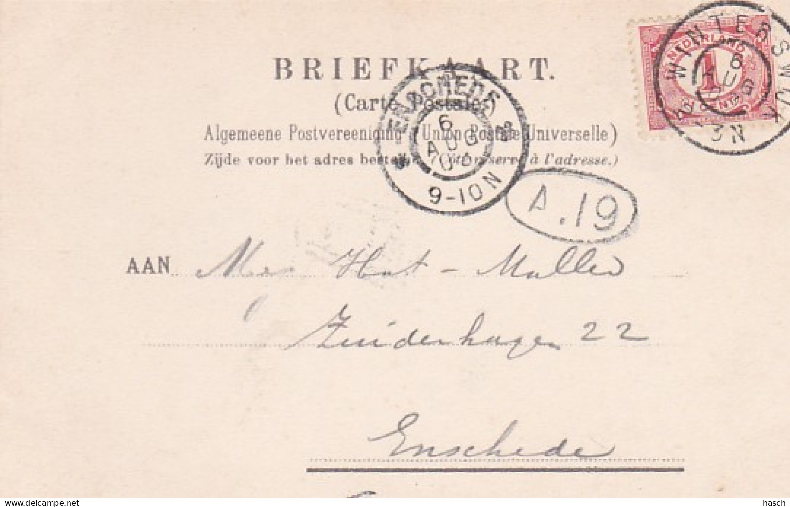 4858260Winterswijk, Stationsweg 1903. (kanten Afgeknipt?)  - Winterswijk