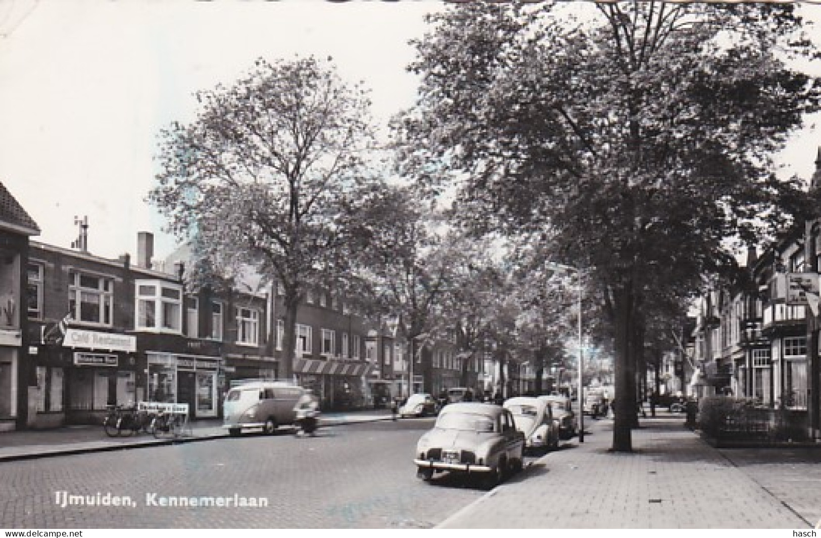 4858377IJmuiden, Kennemerlaan. (FOTOKAART) (linksboven Rechtsonder Een Kleine Vouw)  - IJmuiden