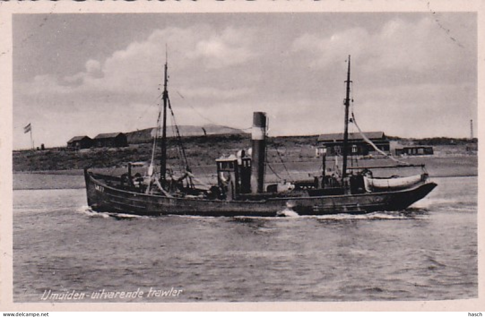 4858388IJmuiden, Uitvarende Trawler.  - IJmuiden