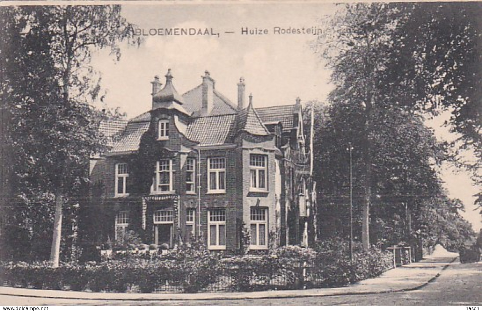 4858418Bloemendaal, Huize Rodesteijn.  - Bloemendaal