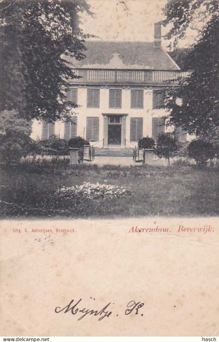48619Beverwijk, Akerendam. 1902. (diverse Vouwen)  - Beverwijk