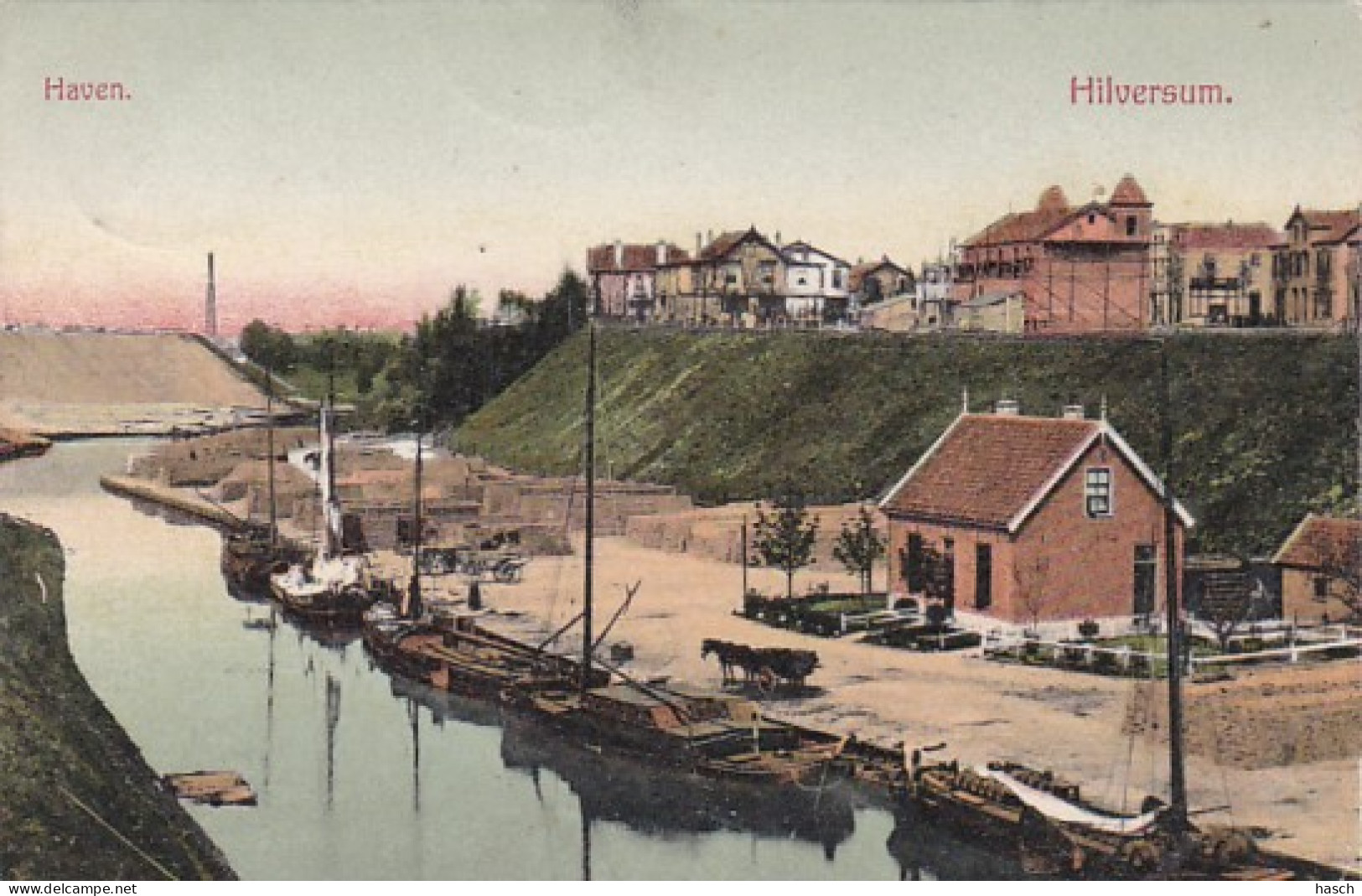 486138Hilversum, Haven. 1906.  - Hilversum