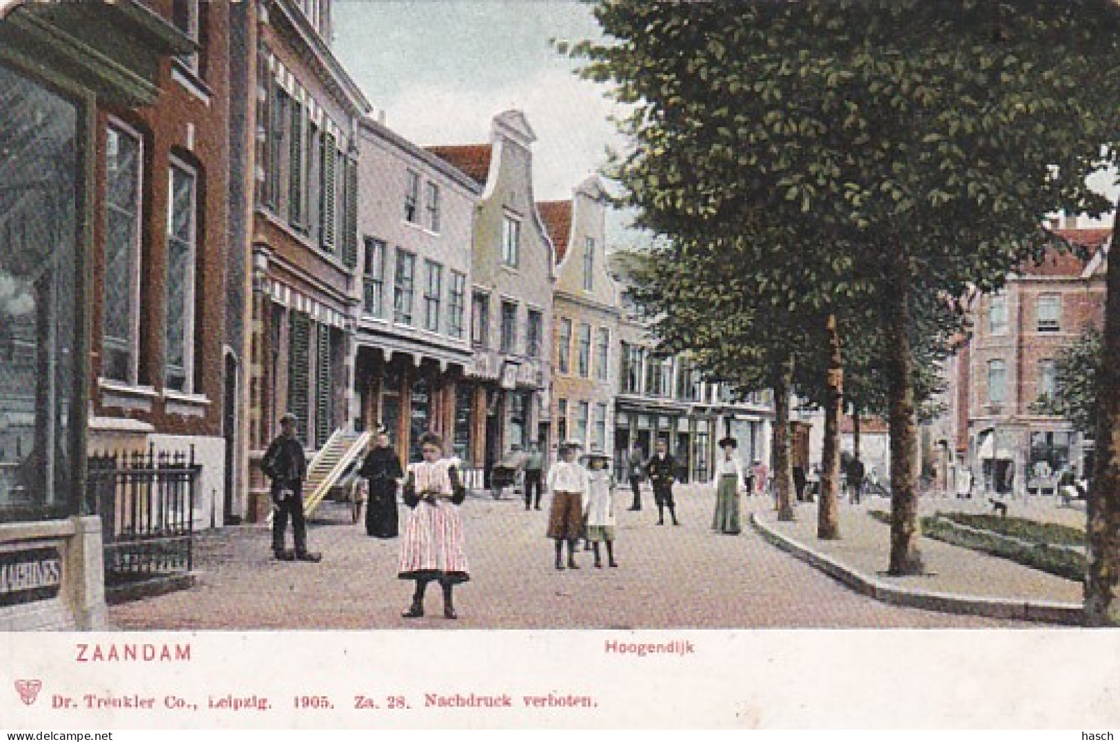 4861119Zaandam, Hoogendijk. 1905.  - Zaandam