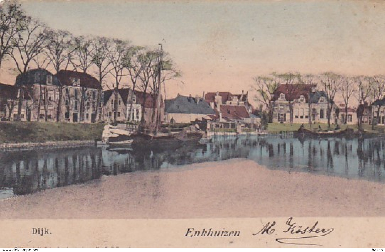 4861187Enkhuizen, Dijk. 1902.   - Enkhuizen