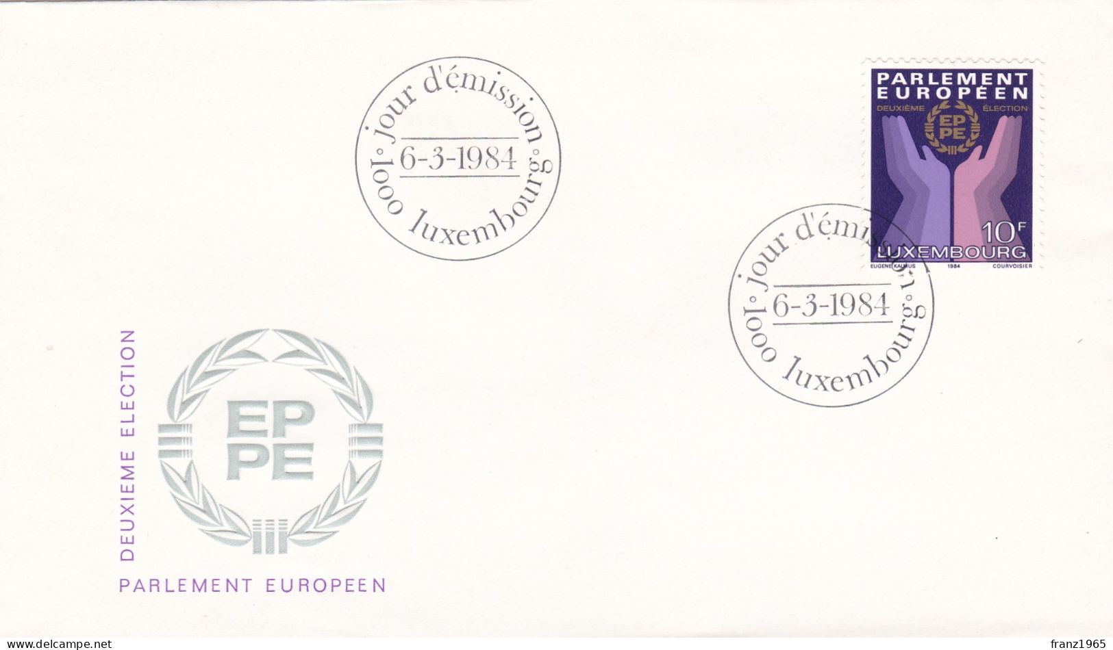 2nd Direct Elections To The European Parliament - 1984 - FDC