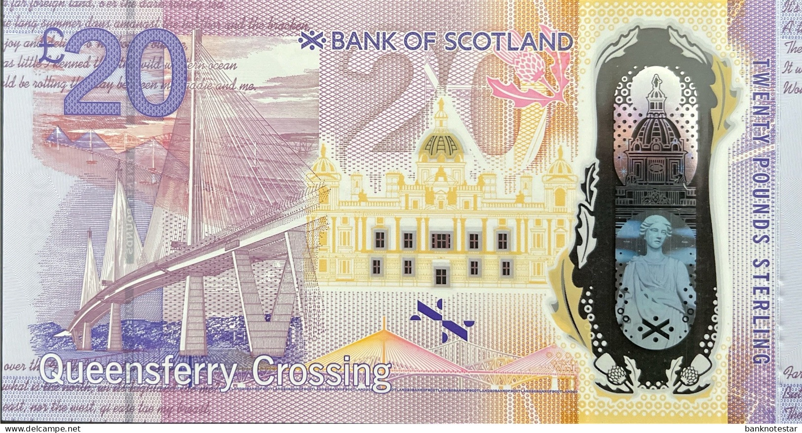 Scotland 20 Pounds, P-133 (1.6.2019) - UNC - 20 Pounds