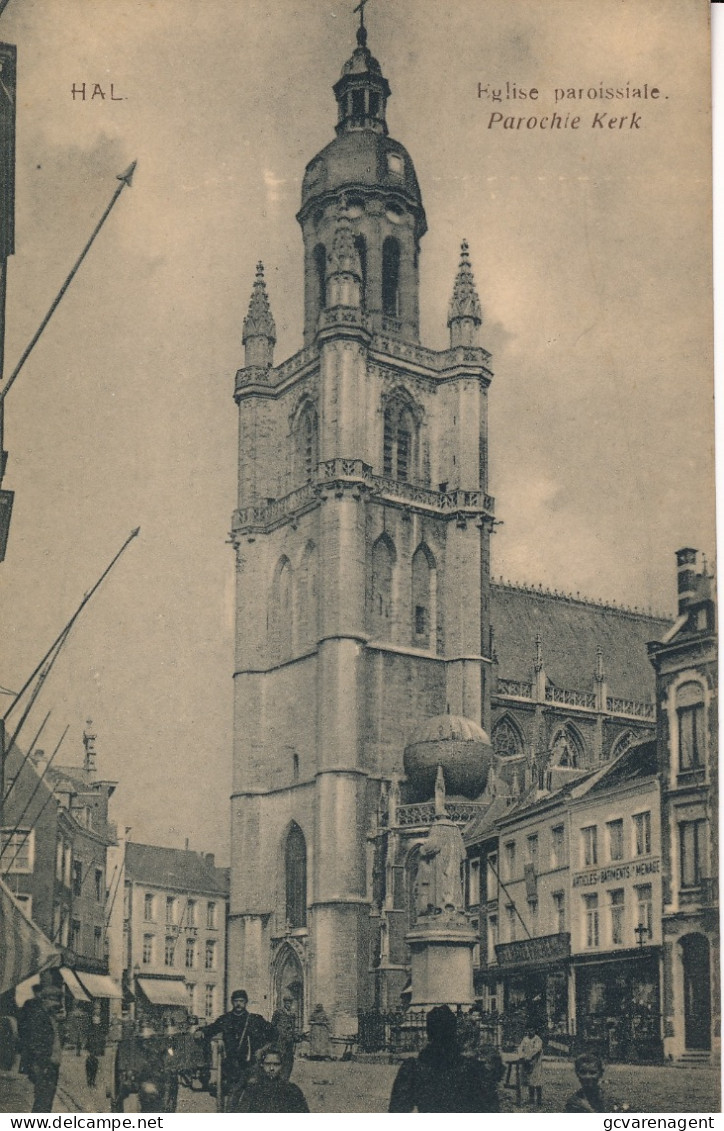 HAL    PAROCHIE KERK          ZIE AFBEELDINGEN - Halle