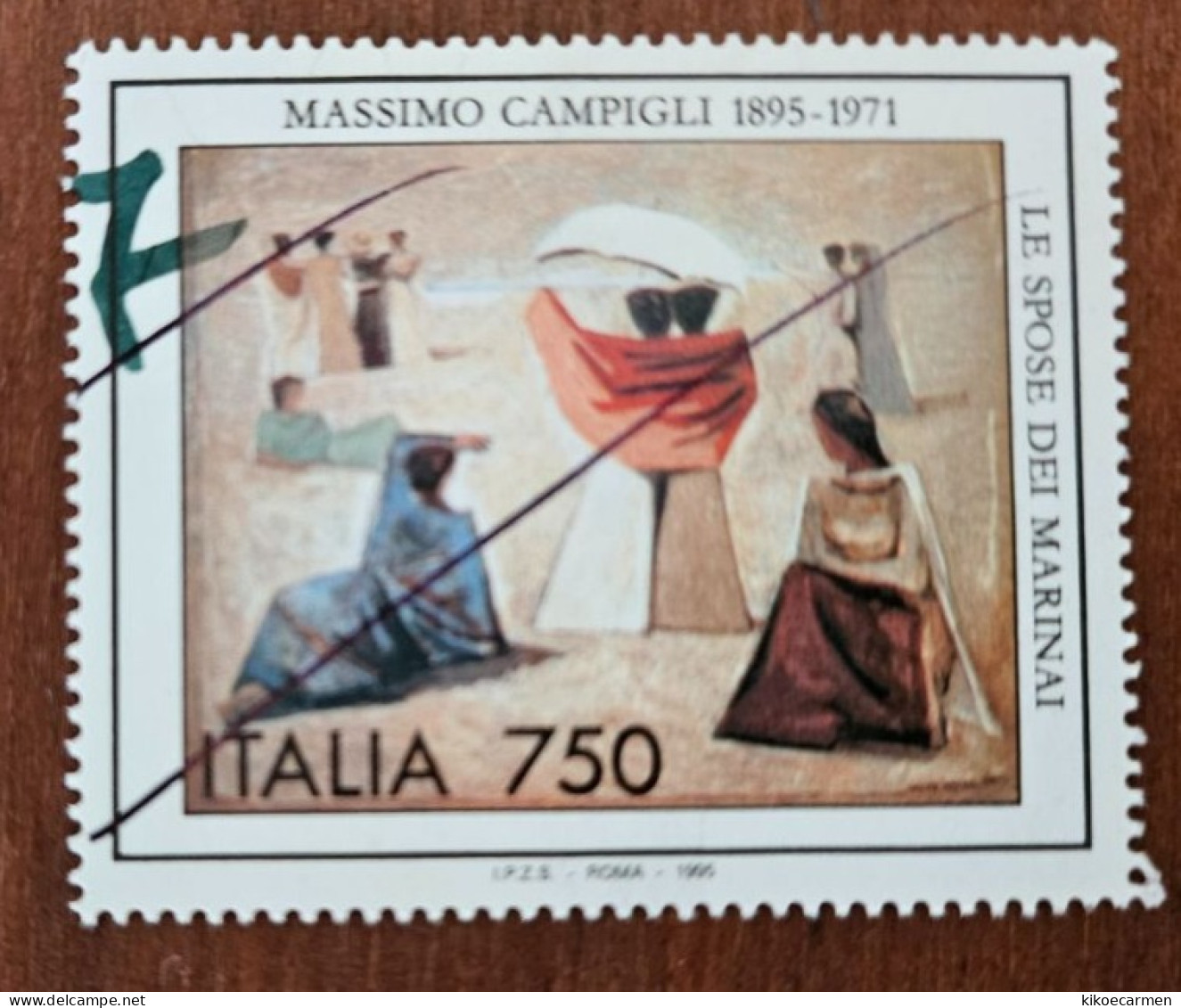 Campigli 1995 ITALIA Repubblica Italiana USATO Usati - 1991-00: Used