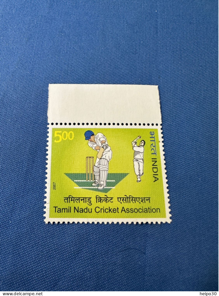 India 2007 Michel 2186 Kricketverband Tamil Nadu MNH - Unused Stamps