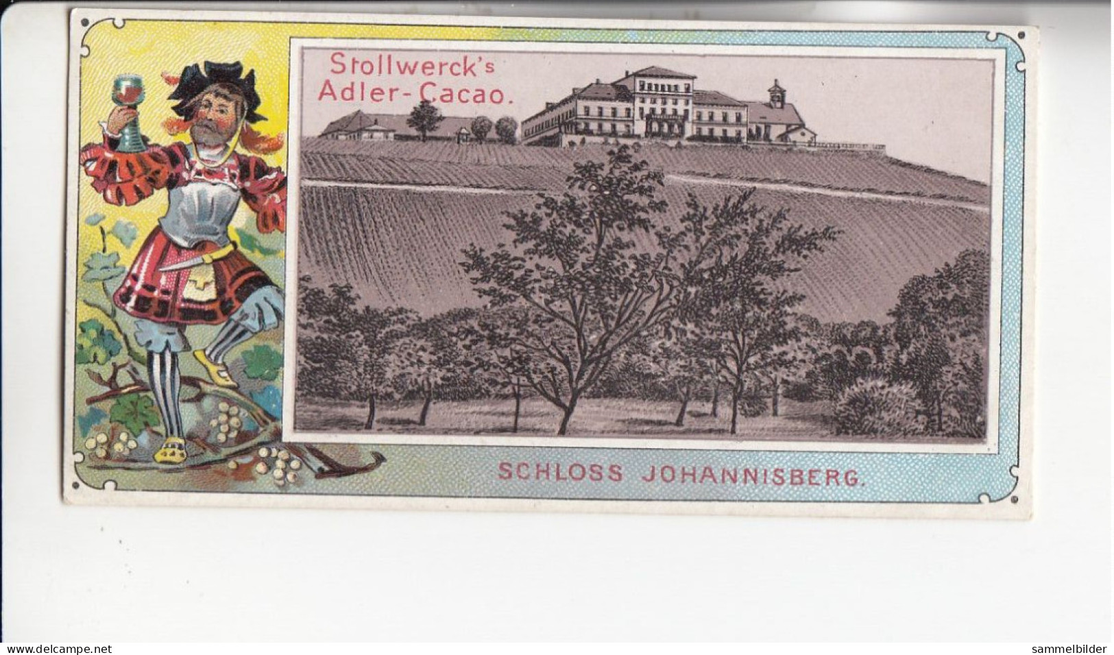 Stollwerck Album No 1 Rhein Schlösser Und Burgen  Schloss Johannisberg  Gruppe 26 #6 Von 1897 - Stollwerck